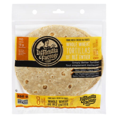 La Tortilla Factory - Whole Wheat Tortillas