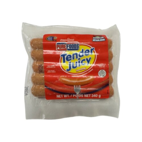 Purefoods - Tender Juicy Hotdog