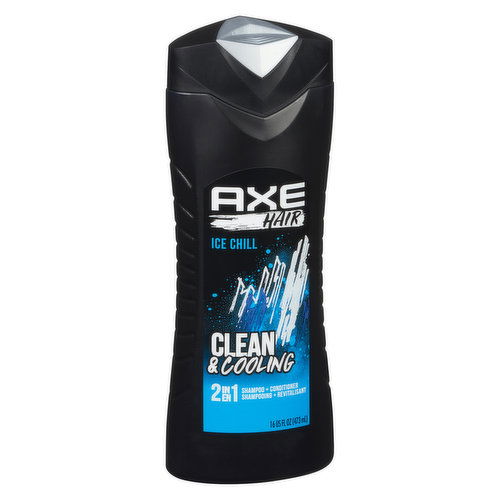 Axe - 2 in 1 Shampoo, Hair - Ice Chill