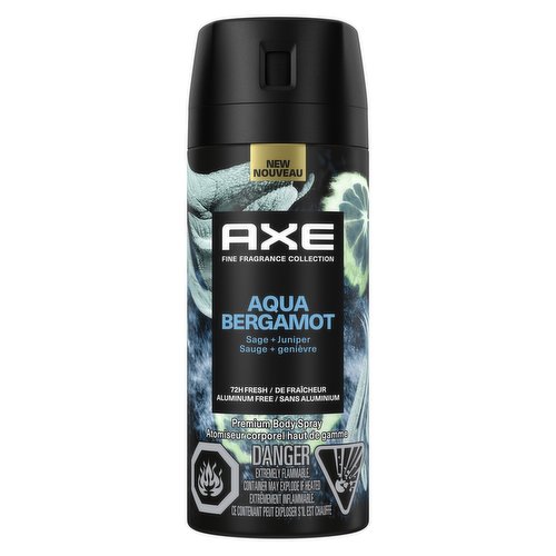 Axe - Body Spray Aqua Bergamot