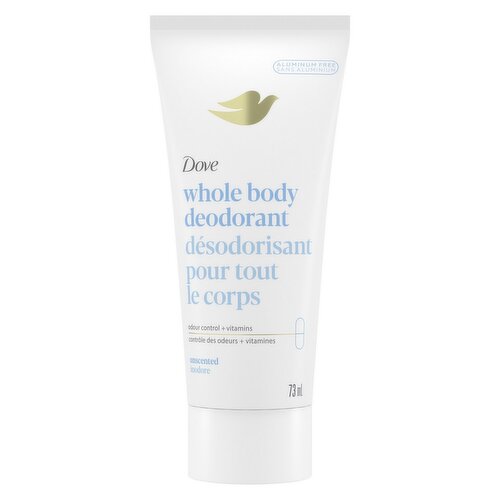 Dove - Dove Whole Body Deodorant Unscented