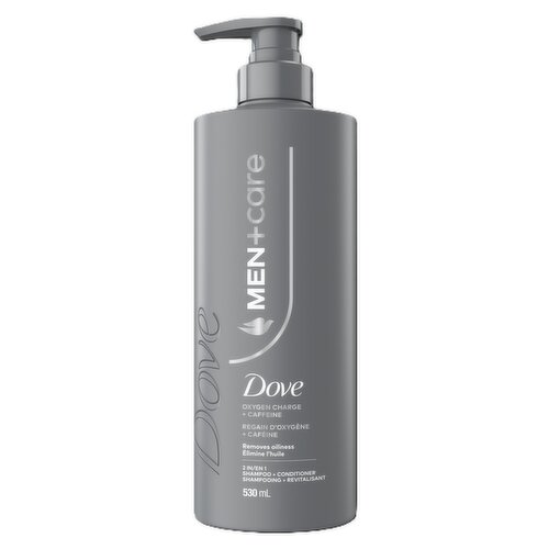 DOVE - Men+Care Oxygen Charge 2-in-1 Shampoo + Conditioner