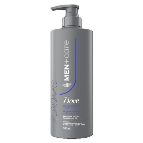 DOVE - Men+Care 2-in-1 Shampoo & Conditioner - Blue Eucalyptus and Birch