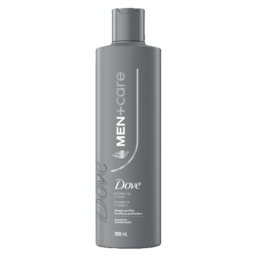 Dove - Men+Care Shampoo - Charcoal + Clay