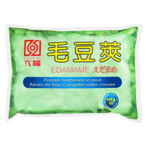 SIX FORTUNE - Edamame Frozen Soybeans In Pod