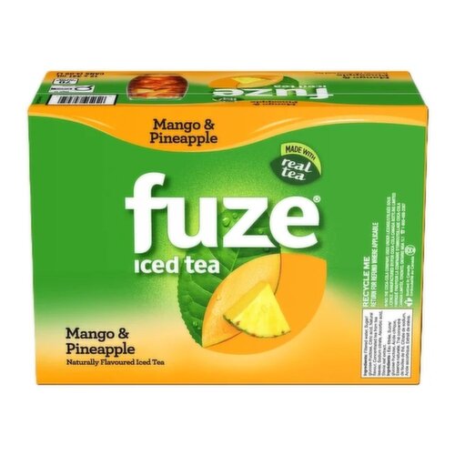 Fuze - Iced Tea Mango & Pineapple, 341 mL Cans