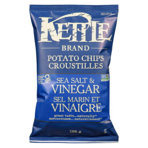 Kettle Brand - Potato Chips, Sea Salt & Vinegar