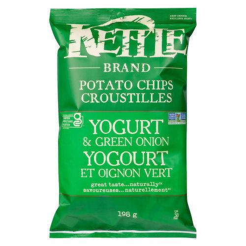 Ketlle Brand - Yogurt & Green Onions Potato Chips