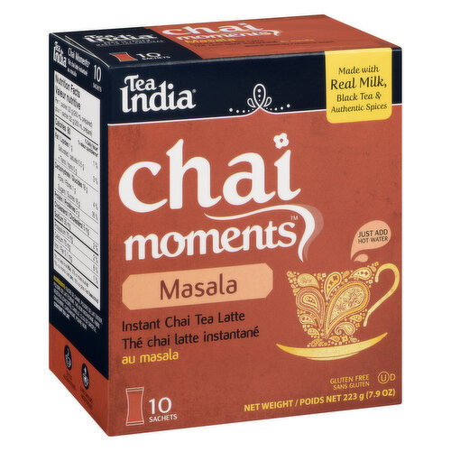Tea India - Chai Moments - Masala Chai Tea Latte Mix