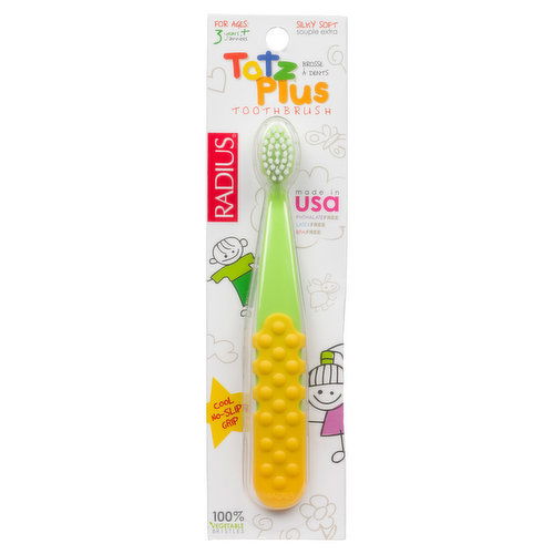 Radius - Totz Plus Toothbrush 3+ Years