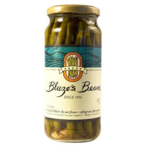 Blazes Beans - Pickled Green Beans