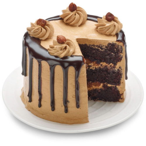 Bake Shop - Crunchy Chocolate Hazelnut Fudge Cake