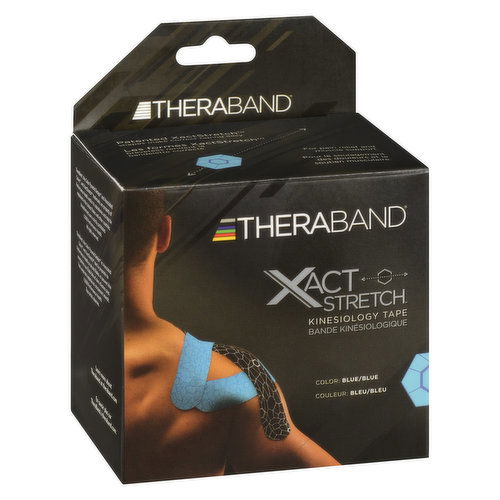 Theraband - Xact Stretch Kinesiology Tape - Blue