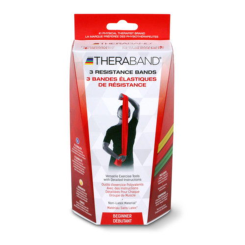 Theraband - Resistance Bands Exercise Tool - Beginner