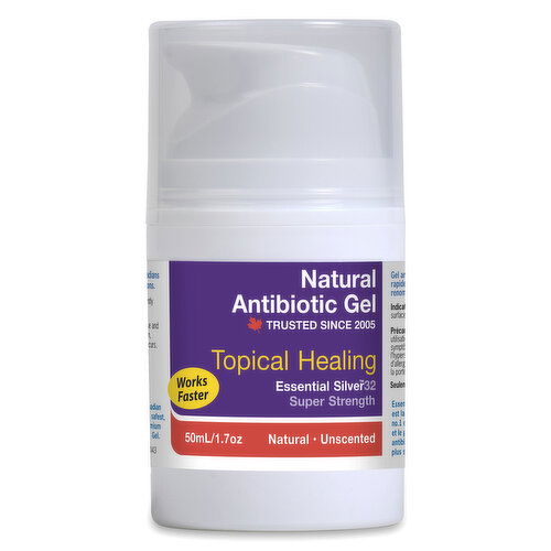 Jardine Naturals - Essential Silver Antibiotic Gel 32ppm