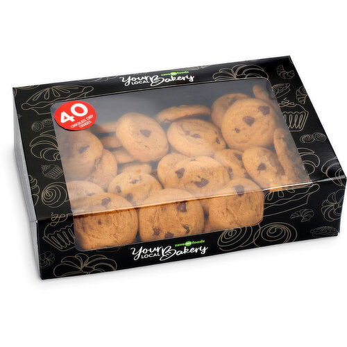 Bake Shop - Mini Chocolate Chip Cookie Chest, 40 Pack