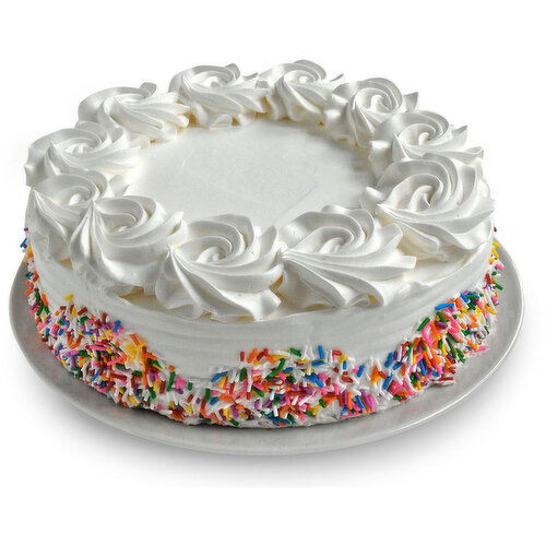 Quality Foods - Dessert Cake - White Double Layer 7" 800g