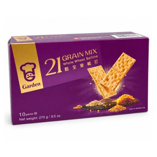 Garden - 21 Grain Mix Whole Wheat Saltine
