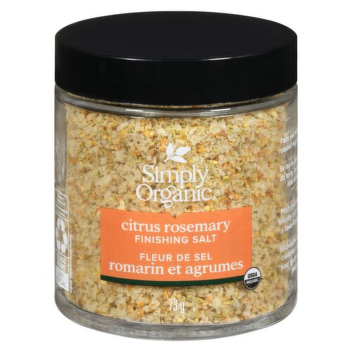 Simply Oragnic - Finishing Salt Citrus Rosemary Organic