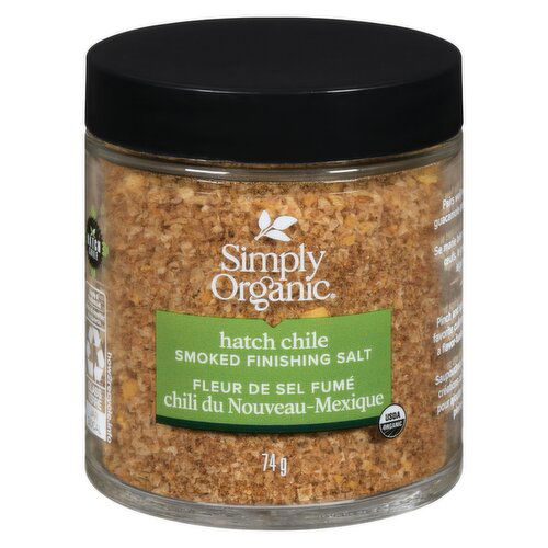 Simply Organic - Finishing Salt Hatch Chile Smoked Organic