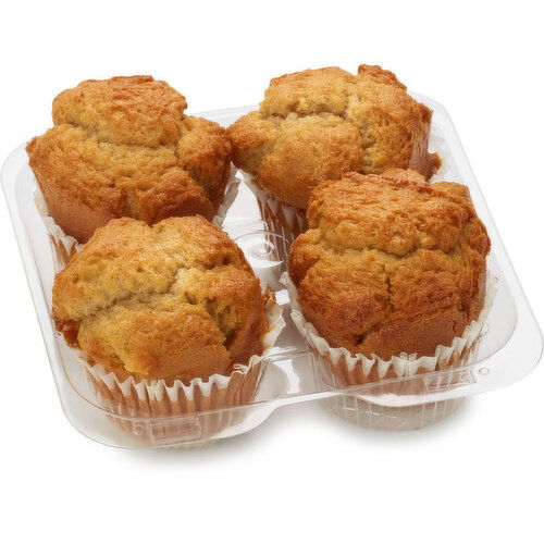 Bake Shop - Apple Spice Muffins, 4  Pack