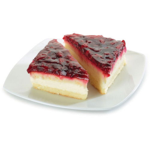 Bake Shop - Cake Triangles Raspberry Cream Cheese