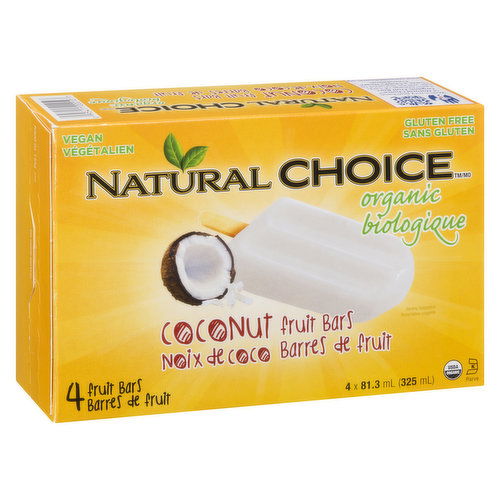 Natural Choice - Organic Coconut Fruit Bars