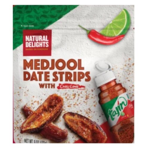 Natural Delights - Medjool Date Strips - With Chili Lime and Tajin