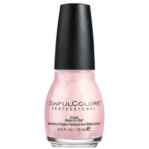 SinfulColors - Professional Nail Polish - Glass Pink