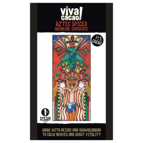 viva cacao! - Aztec Spiced Drinking Chocolate, 71% Cacao