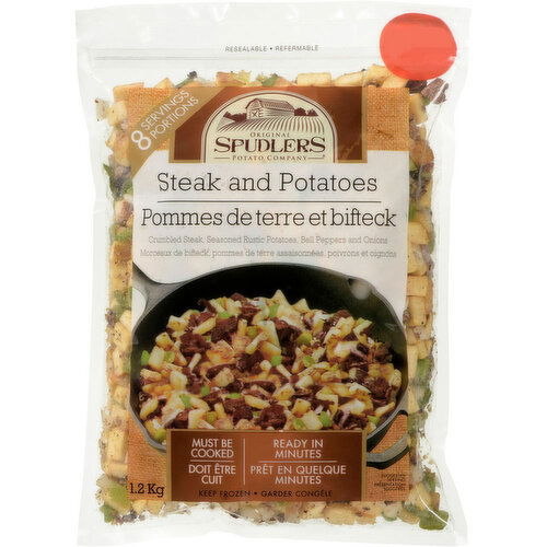 Spudlers - Steak& Potato Hash Browns