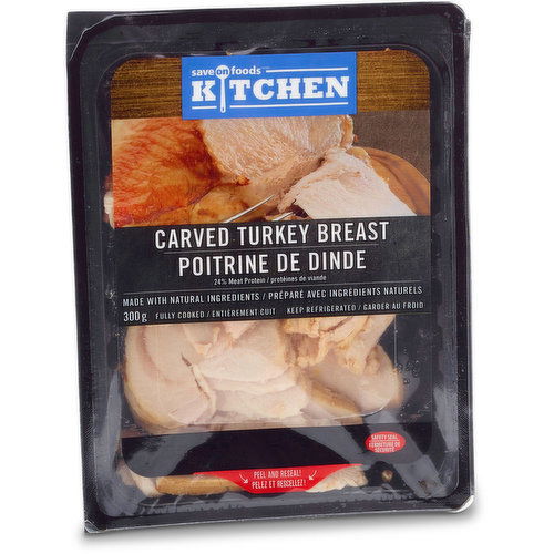 Save-On-Foods - Oven Roasted Carved Turkey Breast