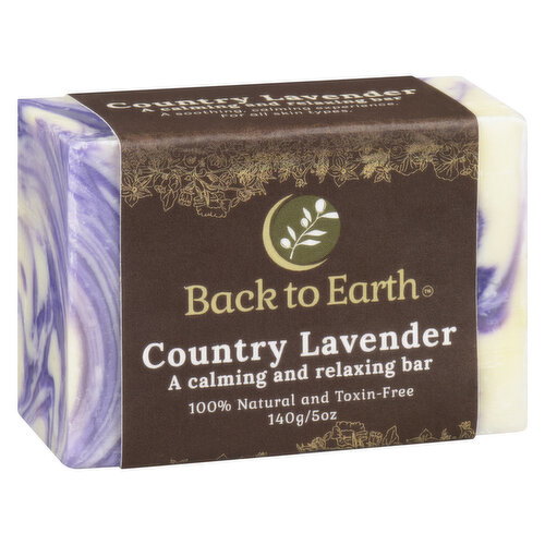 Back to Earth - Country Lavender Bar Soap