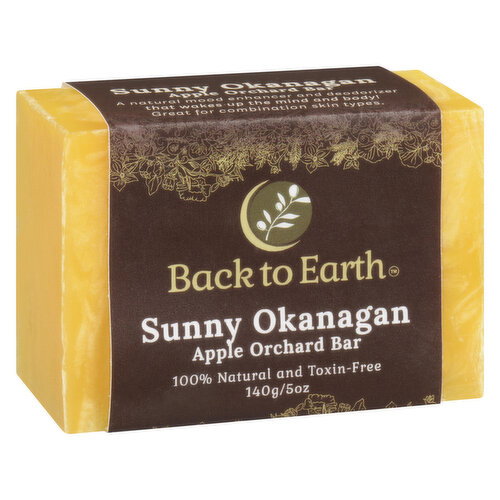 Back to Earth - Sunny Okanagan Apple Orchard Bar Soap