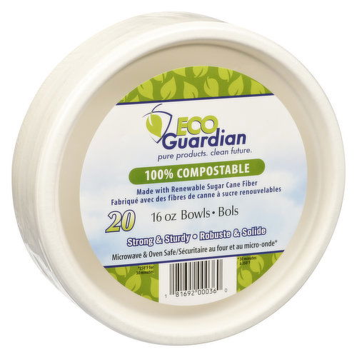 Eco Guardian - Bowls Compostable