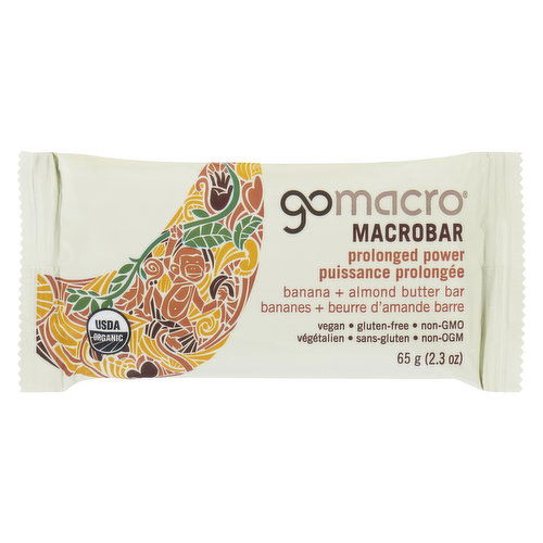 Gomacro - MacroBar Banana & Almond Butter