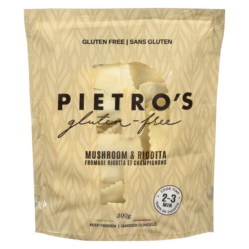 Pietro's - Stuffed Pasta Mushroom Ravioli Gluten Free