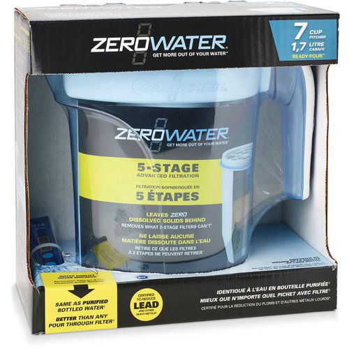 Zerowater - Filtration Pitcher - 7 Cup Ready Pour