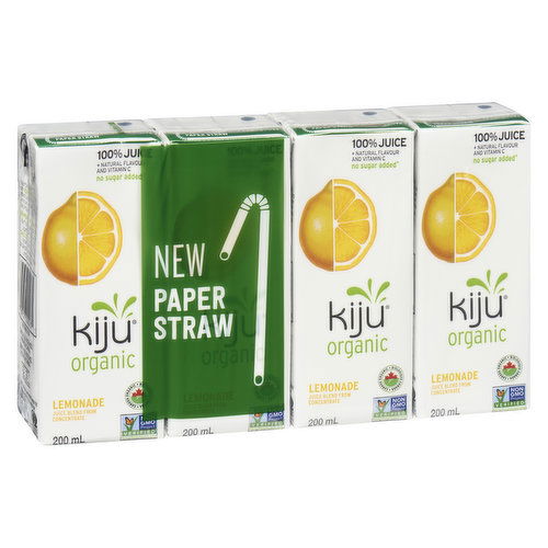 Kiju - Organic Lemonade Juice Boxes