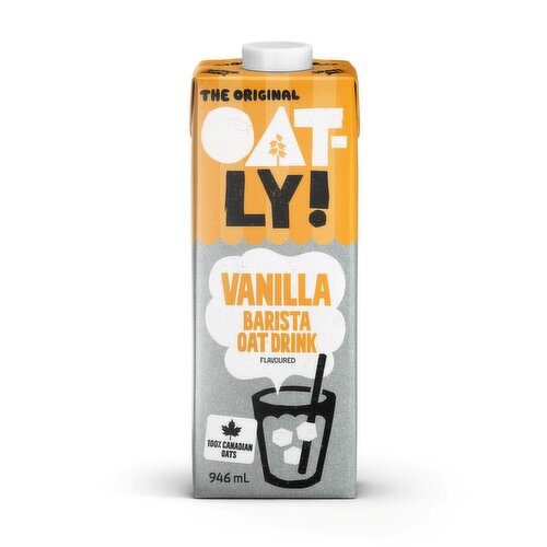 Oatly - Vanilla Barista Oat Drink