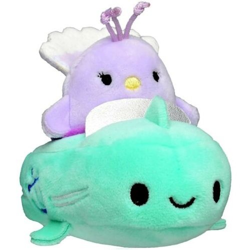 Squishville - Mini Plush in Vehicle, Peacock