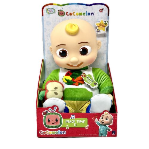 Cocomelon - Roto Plush Snacktime JJ Doll
