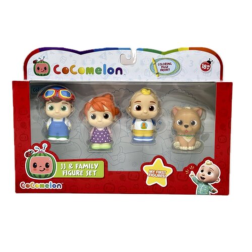 Cocomelon - JJ & Family 4 Fig Set