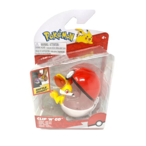 Pokemon - Clip N Go Fennekin & Poke Ball