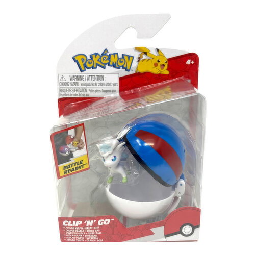 Pokemon - Clip N Go Alolan Vulpix - Great Ball