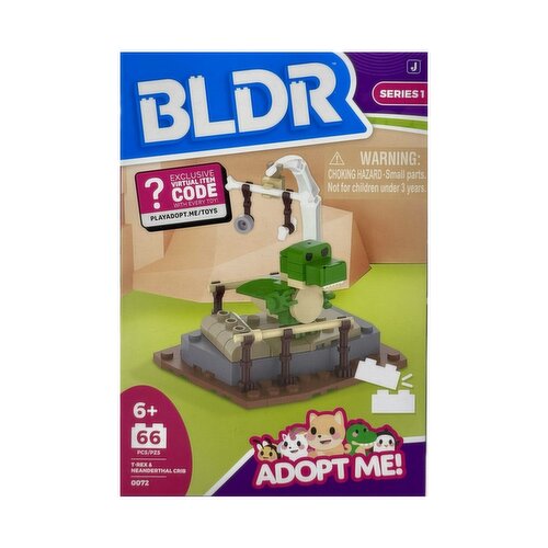 BLDR - Adopt Me 2In Fig T-Rex & Crib