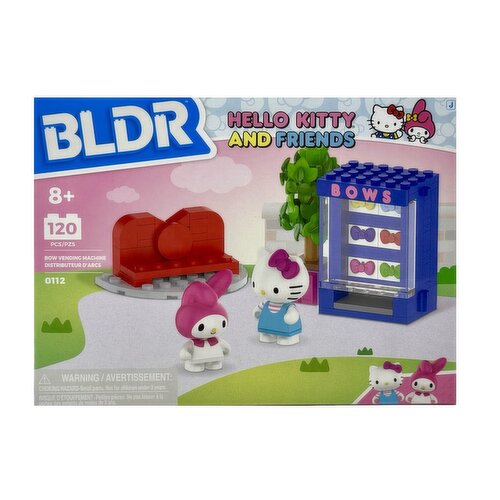BLDR - Hello Kitty Building Set Bows Vending Machine