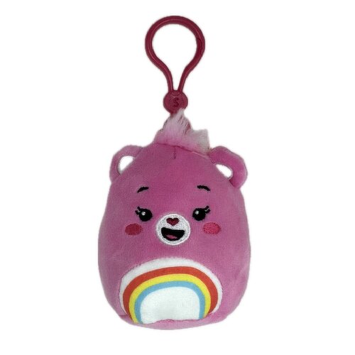 Squishmallows - 3.5In Clip Cheer Care Bears