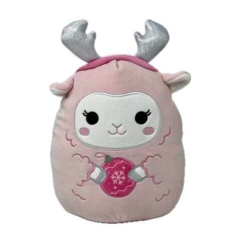 Squishmallows - 8In Holiday Pink Lamb
