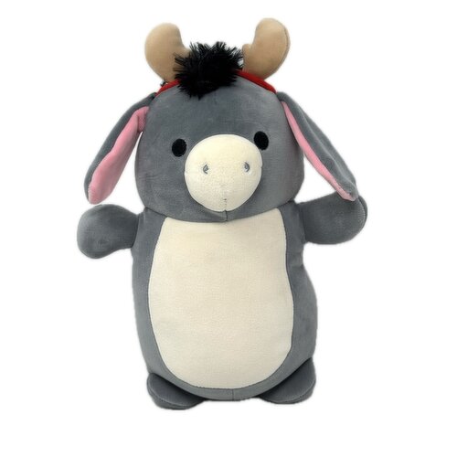 Squishmallows - 10In Holiday HugMees Jason Donkey